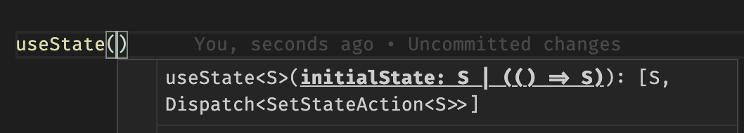 useState() can take any value or a initializer function, did you know that? 👀