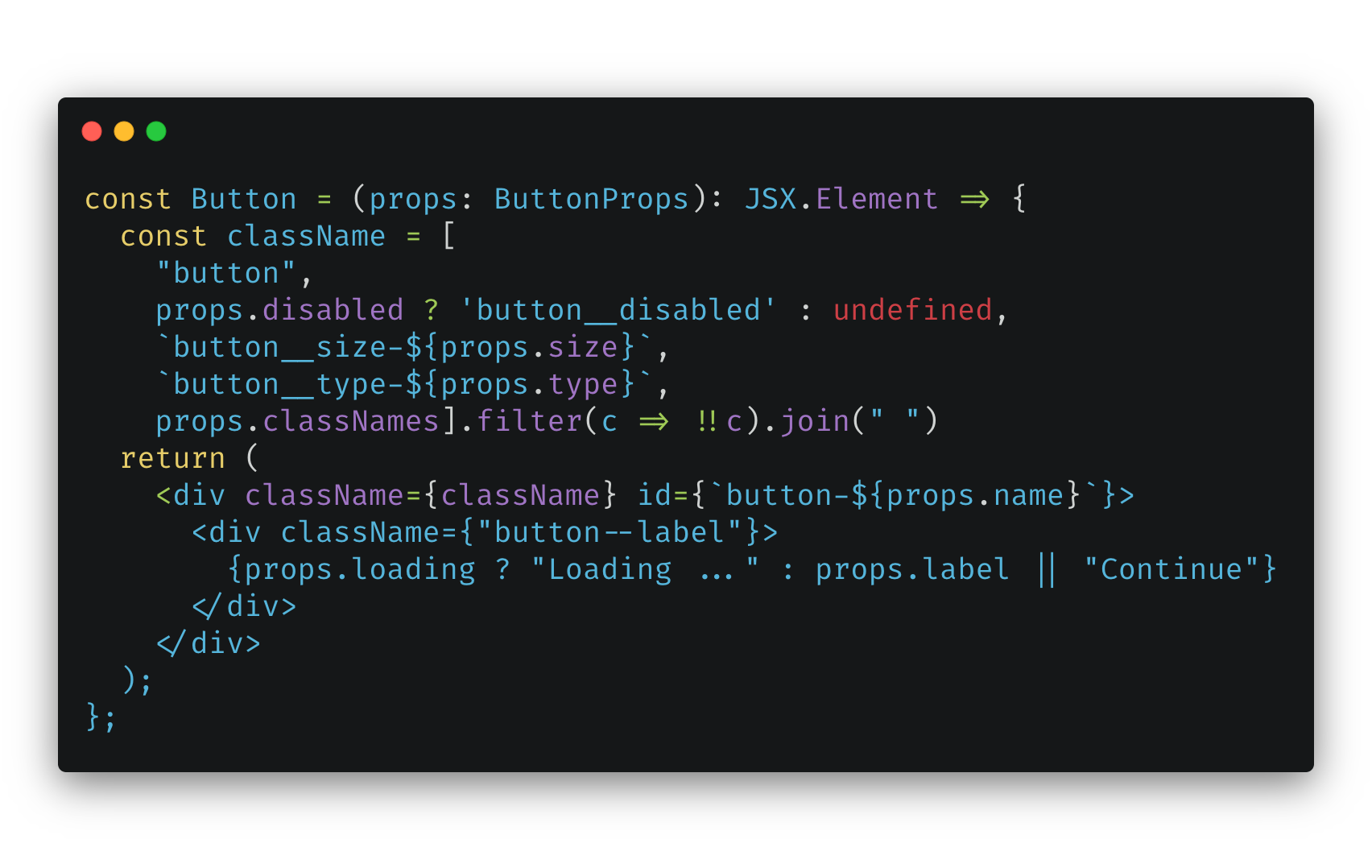 Typing a React component is easy, however, beware of argument destructuring and inline interfaces combined!