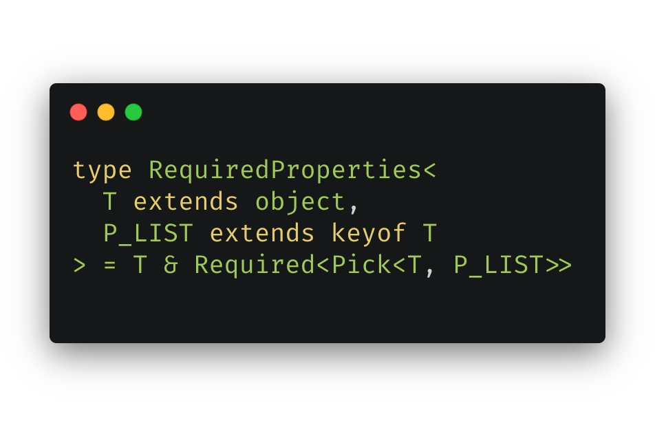 Leverage Mapped types to build your own type helpers